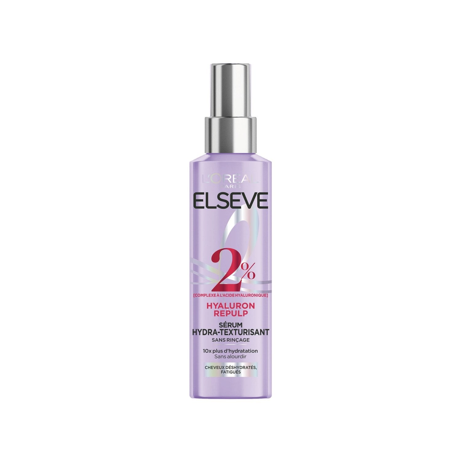 Sérum Hydratant Texturisant Cheveux Deshydratés Hyaluronique Elseve L'OREAL PARIS le flacon de 100mL