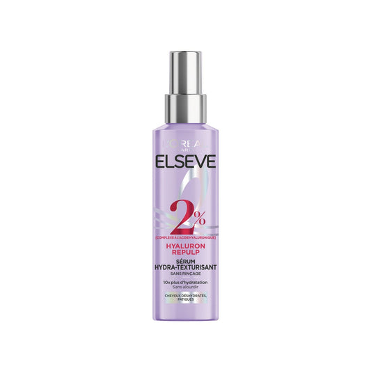 Sérum Hydratant Texturisant Cheveux Deshydratés Hyaluronique Elseve L'OREAL PARIS le flacon de 100mL