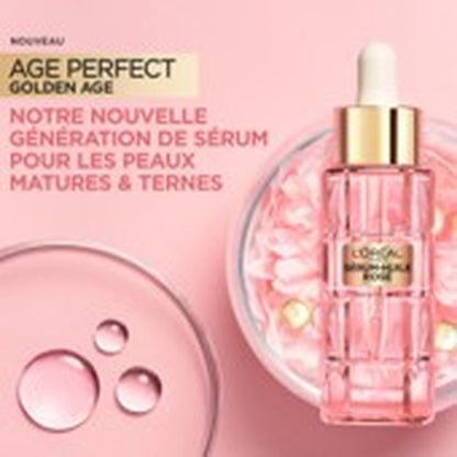 Sérum Visage Anti-Âge Huile Rosé Anti-Relâchement Nutrition, Vitalité & Éclat Age Perfect Golden Âge L'OREAL PARIS