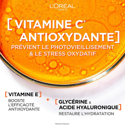 Fluide Anti-Uv Visage Vitamine C Fps 50+ Protection Quotidienne Revitalift Clinical L'OREAL PARIS