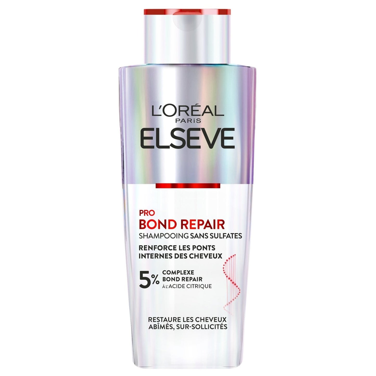 Shampoing Réparateur Cheveux Abîmés Acide Citrique Elseve L'OREAL PARIS le flacon de 200mL