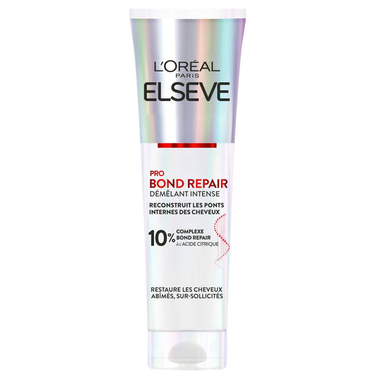 Après-Shampoing Reconstructeur Cheveux Abîmés Acide Citrique Pro Bond Repair Elseve L'OREAL PARIS le tube de 150mL