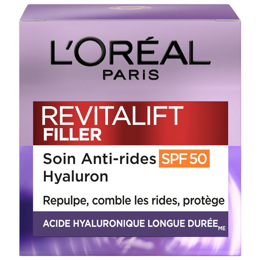Soin Visage Repulpant Intense Anti-Âge Fps 50 Revitalift Filler L'OREAL PARIS le pot de 50mL