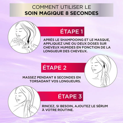 Soin Cheveux Hydratation Instantanée A Rincer Hyaluron Repulp Elseve L'OREAL PARIS