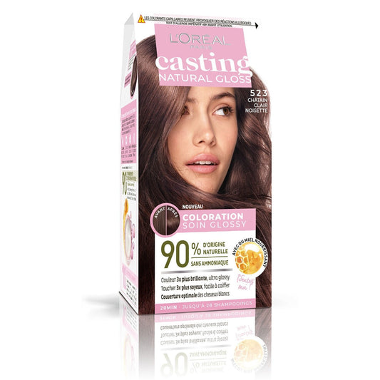 Coloration Cheveux 523 Brun Caramel Casting Natural Gloss L'OREAL PARIS