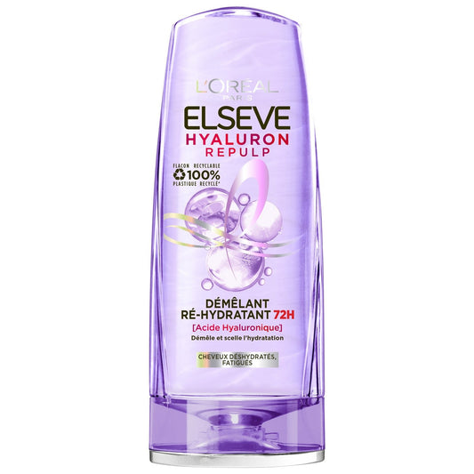 Shampoing Soin Démêlant Ré-Hydratant 72h Enrichi en Acide Hyaluronique ELSEVE