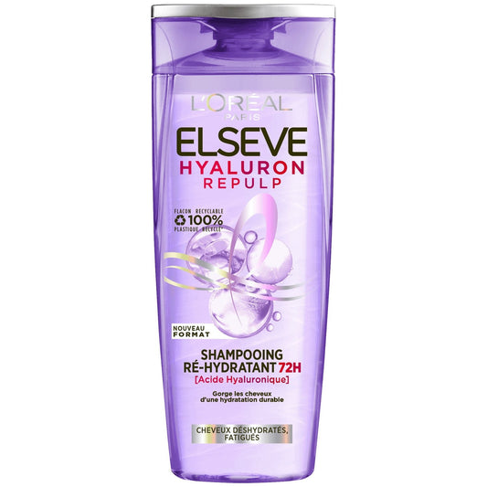 ELSEVE 72h Re-Hydrating Shampoo Enriched with Hyaluronic Acid
