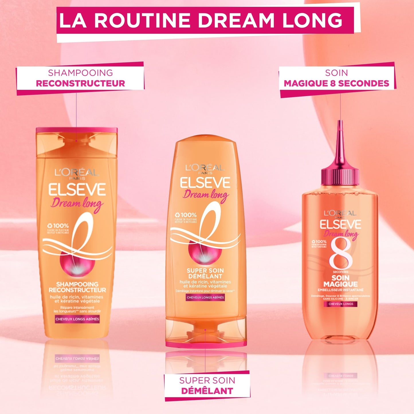 ELSEVE Detangling Conditioner for Damaged, Brittle or Long Hair