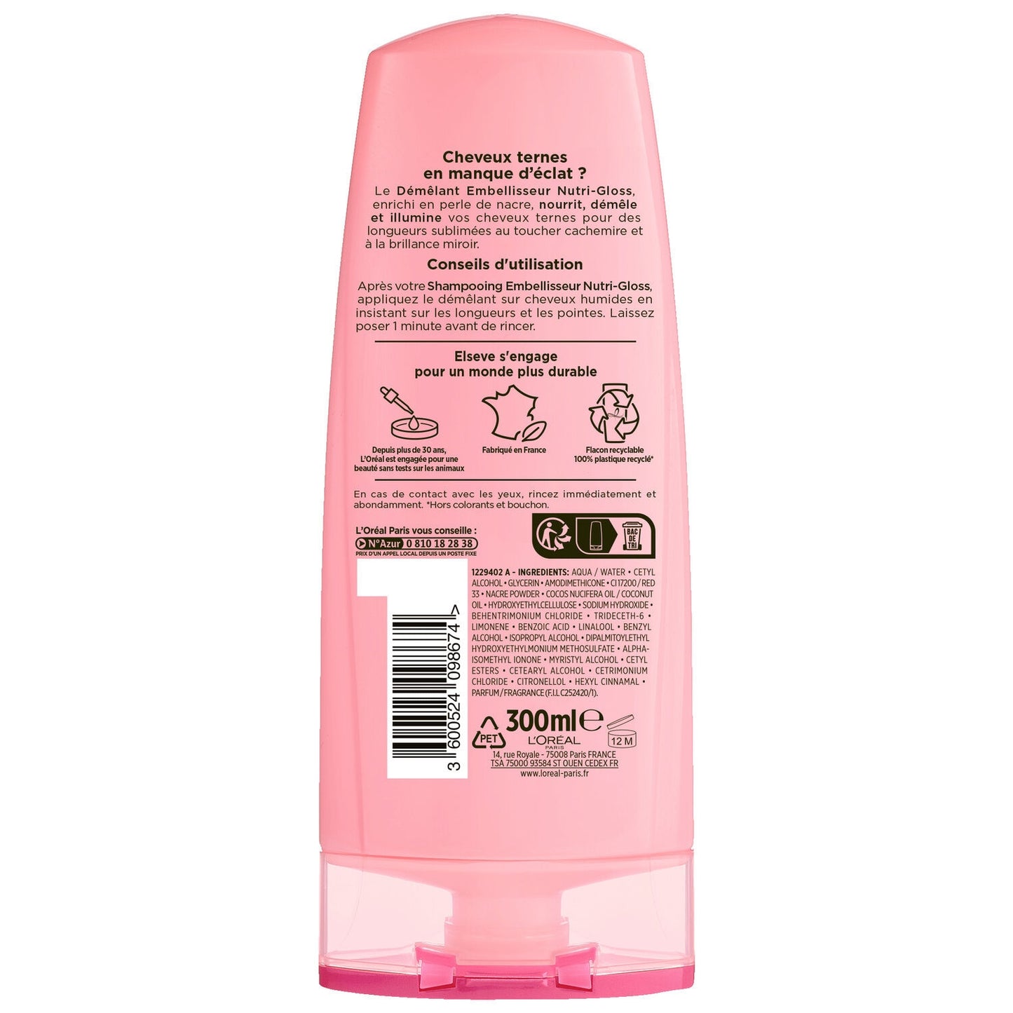 ELSEVE Beautifying Detangling Conditioner for Long and Dull Hair
