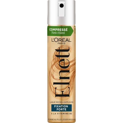 Laque Fixation Forte à la Vitamine B5 Compressé Elnett L'OREAL PARIS