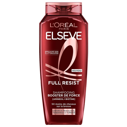 Shampoing Cheveux Fragilisés Booster de Force Cheveux Tendance à Tomber Aminexil et Biotine Elseve L'OREAL PARIS le flacon de 250mL