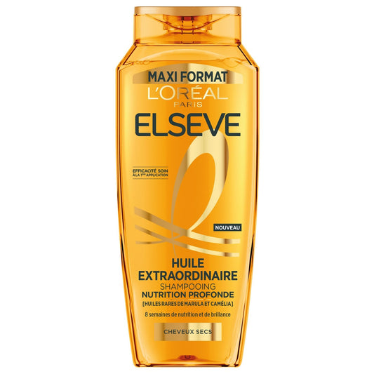 Shampoing Nutrition Cheveux Secs Elseve L'OREAL PARIS le flacon de 400mL