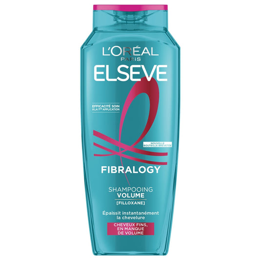Shampoing Volume Fibralogy Cheveux Fins Elseve L'OREAL PARIS le flacon de 300mL