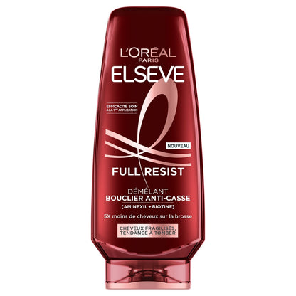Après-Shampoing Démêlant Anti-casse pour Cheveux fragiles Aminexil Biotine ELSEVE 