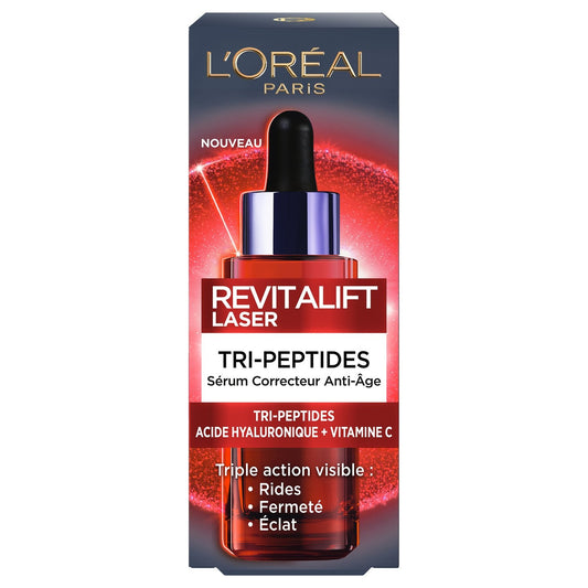 Soin Visage Revitalift Laser Tri-Peptides Correcteur Anti Age L'OREAL PARIS le flacon de 50mL