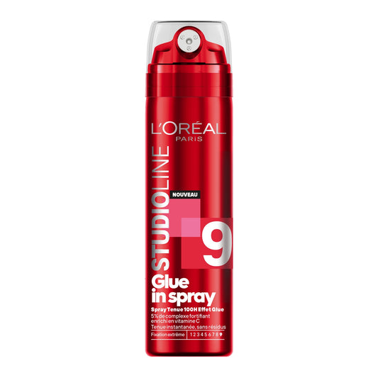 Spray Coiffant Fixation Extrême Indestructible Glue Spray STUDIO LINE 