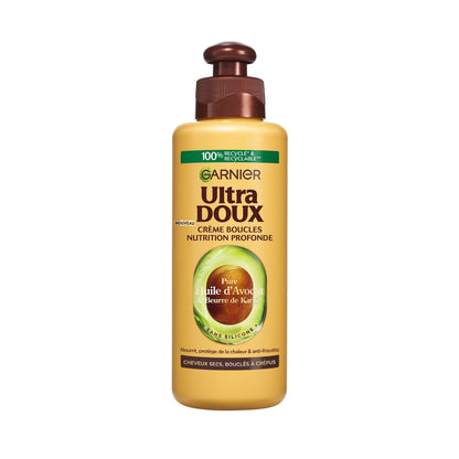 GARNIER Ultra Gentle Nourishing Cream for Very Dry Hair with Avocado and Shea Butter