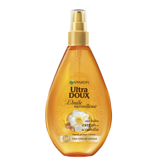 Nourishing Hair Oil for Dry Hair Argan Camellia Ultra Doux GARNIER