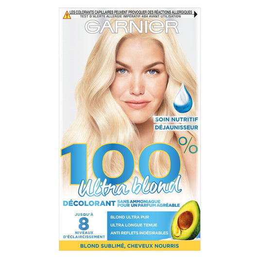 Décoloration Sans Ammoniaque Ultra Blond Eclaircissement Jusqu'à 8 Tons L'OREAL PARIS la boîte