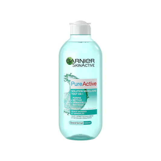 Eau Micellaire Tout en 1 Peaux Mixtes à Grasses GARNIER Le flacon de 400ml