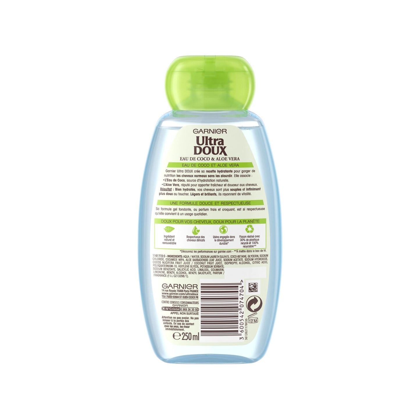 ULTRA GENTLE Coconut Water &amp; Aloe Vera Shampoo