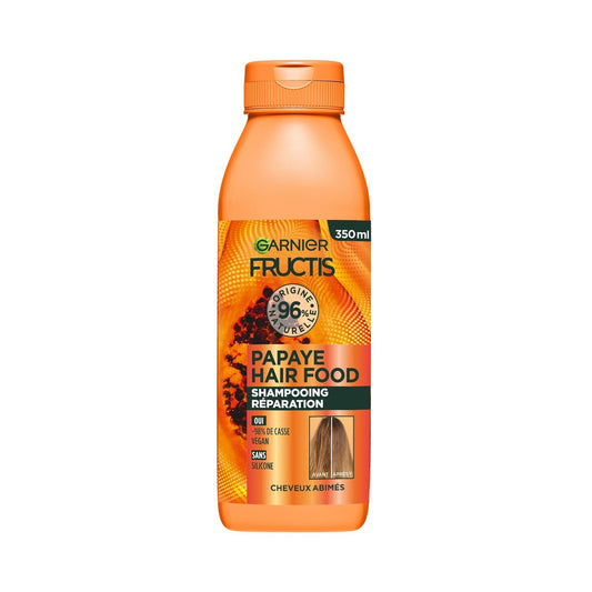 Shampoing Réparateur Cheveux Abîmés Papaye Vegan Frustis GARNIER le flacon de 350mL