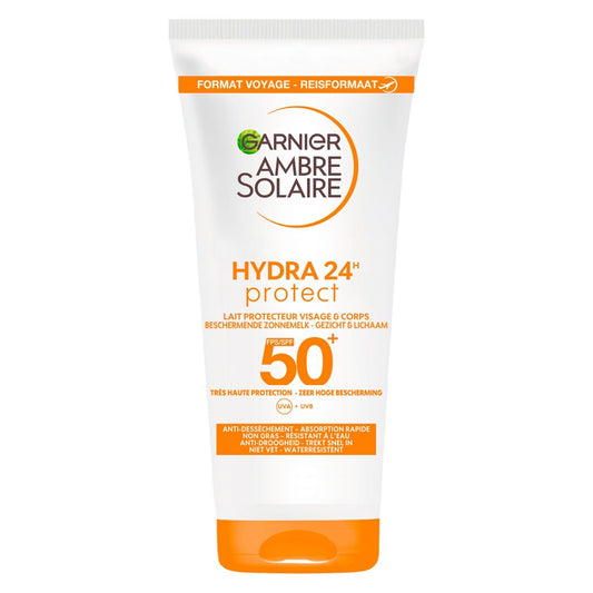 Hydra24h Sonnenschutzmilch Gesichts- und Körperschutz LSF 50+ AMBRE SOLAIRE