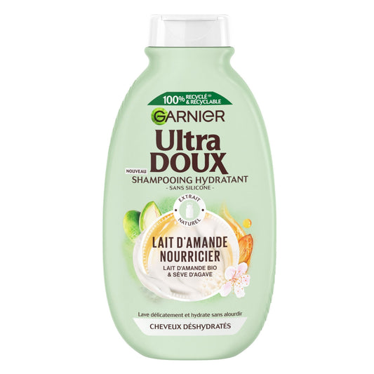 Feuchtigkeitsspendendes Shampoo für dehydriertes Haar mit Mandelmilch ULTRA GENTLE
