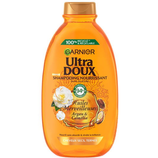 Pflegendes Shampoo für trockenes Haar mit wunderbaren Argan- und Kamelienölen, ultrasanft