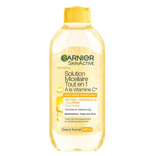 Eau Micellaire Vitamine C Eclat GARNIER le flacon de 400mL
