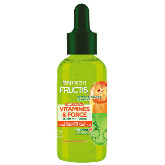 Sérum Cheveux Anti-Chute Vitamines & Force GARNIER le flacon de 125mL