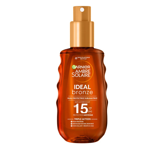Ideales Bronze-Sonnenschutzöl LSF 15 AMBRE SOLAIRE