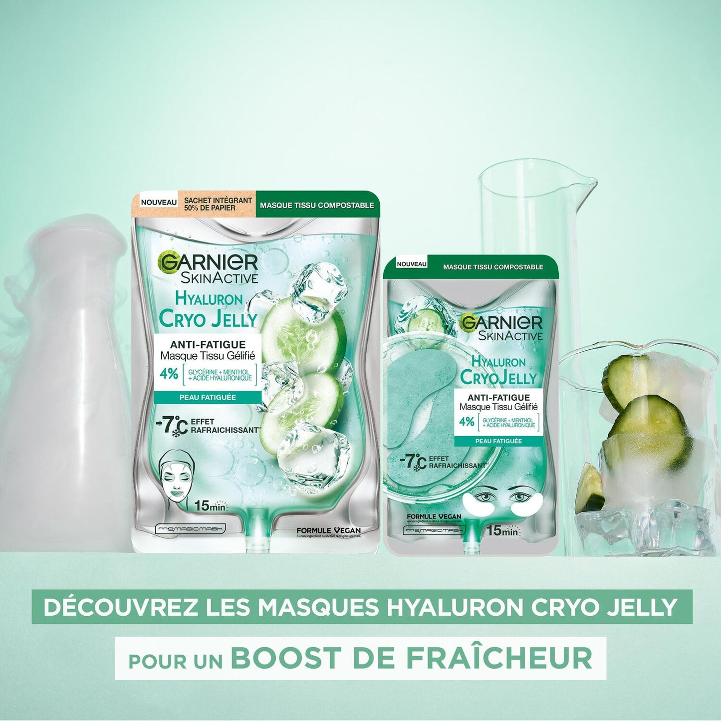 GARNIER Skinactive Cryo Jelly Hydrating Face Mask