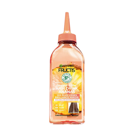 Soin Cheveux Hairdrink Laméllaire Instantané Longueur Glow Ananas FRUCTIS le flacon de 200ml
