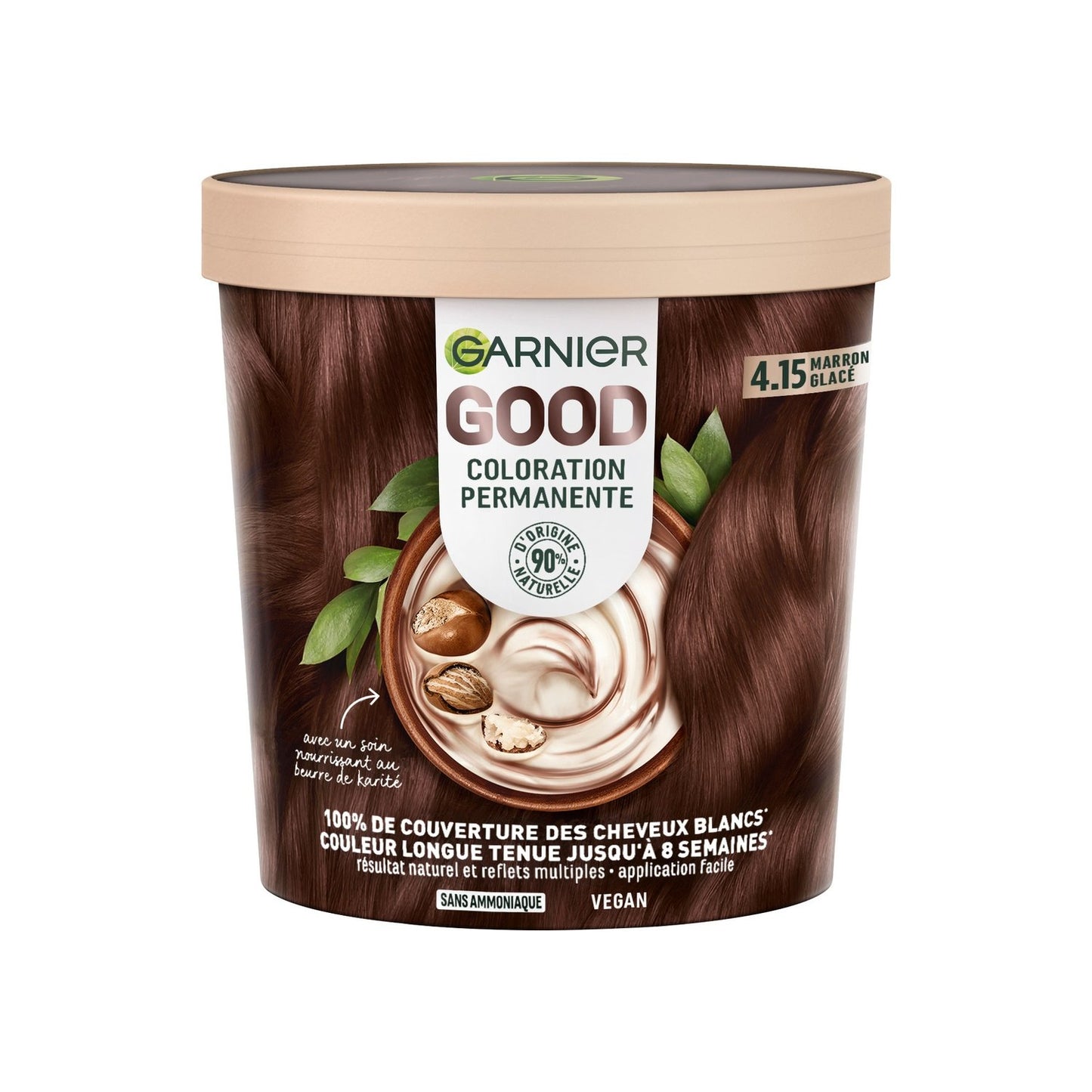 Hair Color 4.15 Iced Brown GOOD