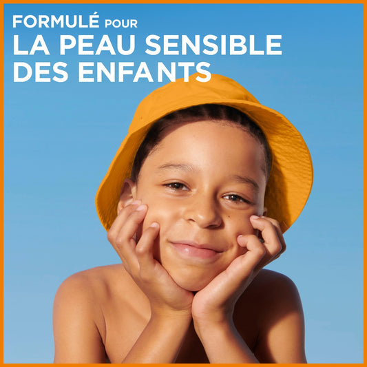 Crème Solaire Spray Enfant Corps Spf 50+ Hypoallergénique Très Haute Protection AMBRE SOLAIRE