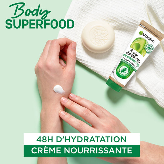 Baume Mains Sèches à Très Sèches Nourissante Avocat + Oméga 6 GARNIER SKINACTIVE