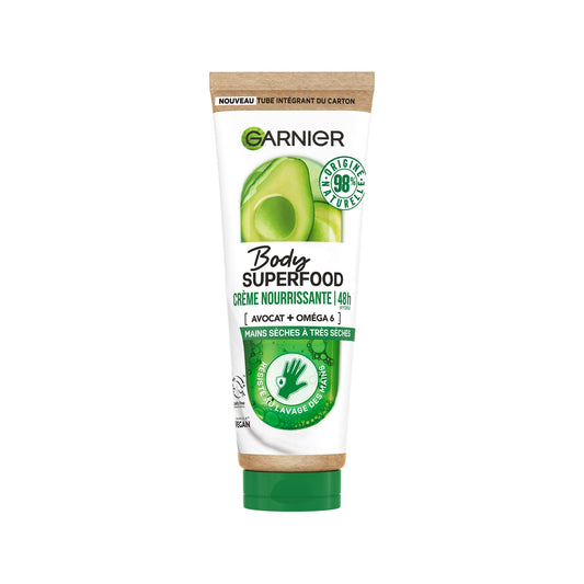 Baume Mains Sèches à Très Sèches Nourissante Avocat + Oméga 6 GARNIER SKINACTIVE
