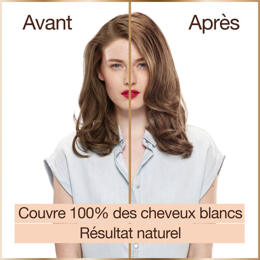 Coloration Cheveux 7.12 Blond Foncé Café Crème GOOD