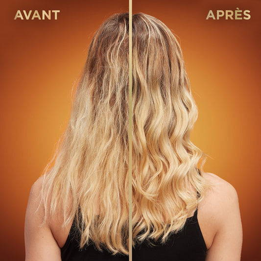 Après-Shampoing Reconstituant Cheveux Fragiles et Cassants Miels d'Acacia, de Manuka et de Lavande Sans Paraben Ultra Doux GARNIER