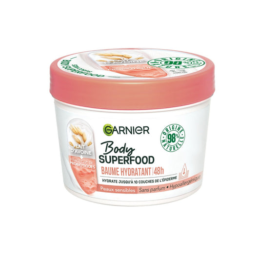 GARNIER Body Super Food Oat Milk and Probiotic Body Cream