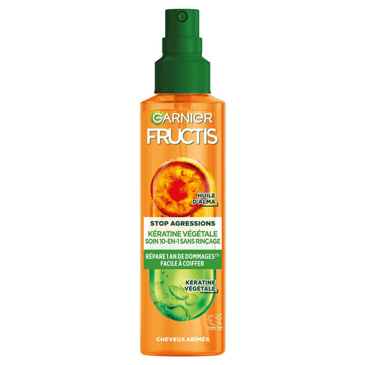 Soin Cheveux Abimés 10-En-1 Sans Rinçage FRUCTIS le spray de 150mL