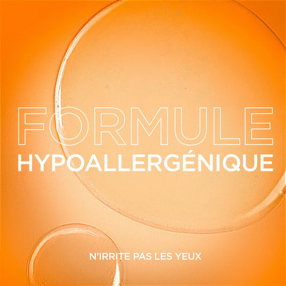 Shampoing Enfant 2en1 Démêlant hypoallergénique pour Tous types de cheveux Abricot et fleur de coton ULTRA DOUX 