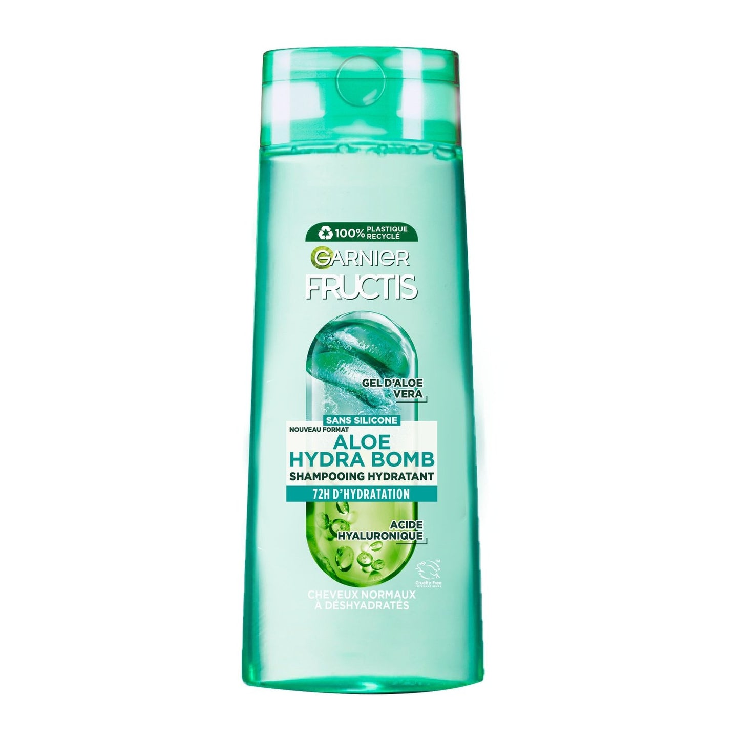 Shampoing Hydratant Aloe Vera  Acide Hyaluronique FRUITIS le flacon de 300mL