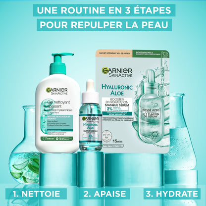 Soin Visage à l'Acide Hyaluronique et Aloe Vera Skinactive GARNIER