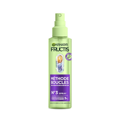 GARNIER Fructis 48h Curl Method Sprühkur Feuchtigkeit und Definition Nr. 3