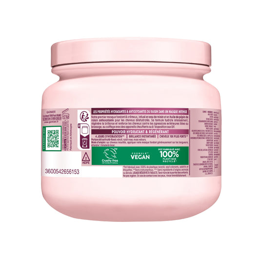 Masque Regénérant Intense Vignes Merveilleuses - Cheveux Déshydratés ULTRA DOUX 