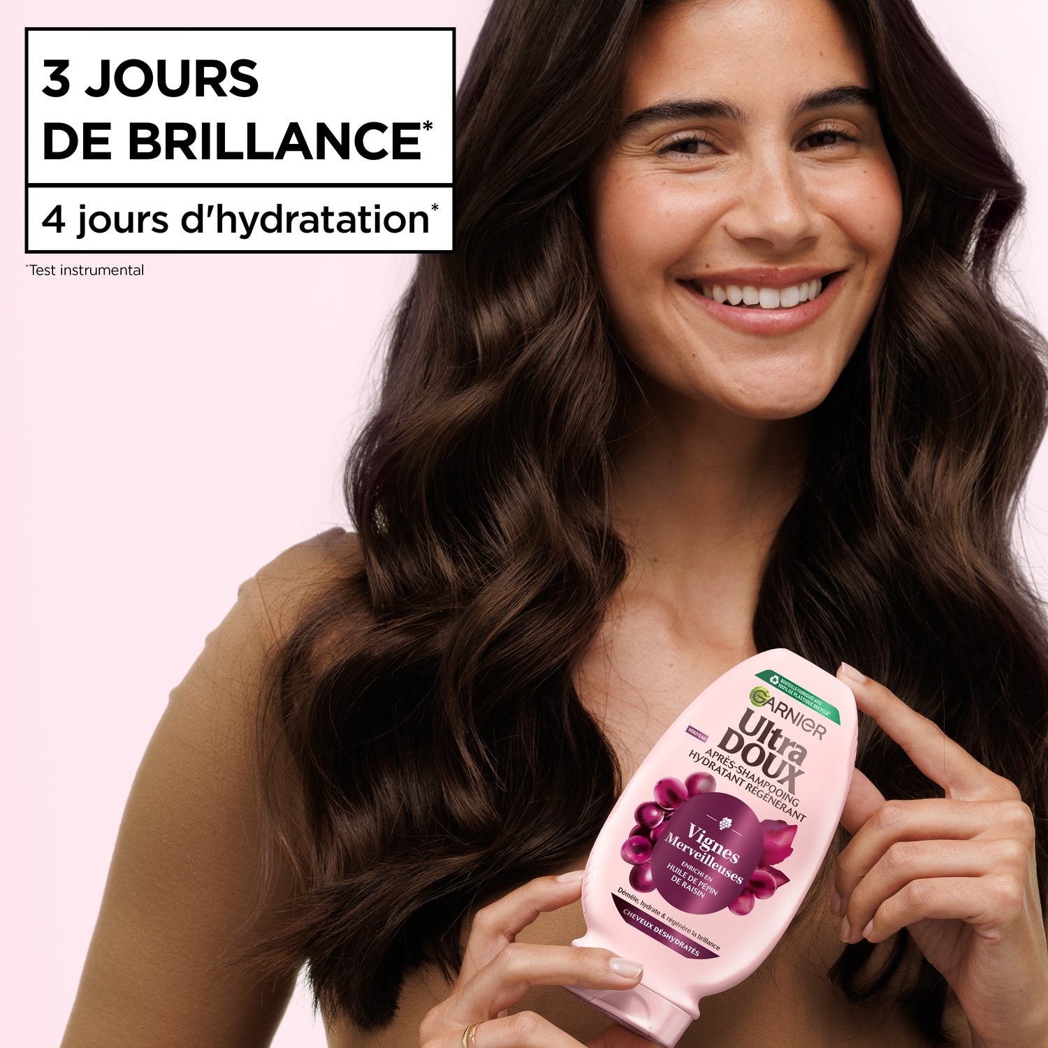 Après-Shampooing Hydratant Regénérant Vignes Merveilleuses ULTRA DOUX 