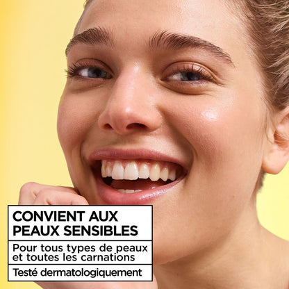 Crème Visage Sorbet Hydratante Booster d'éclat Vitamine C Fresh & Bright GARNIER 
