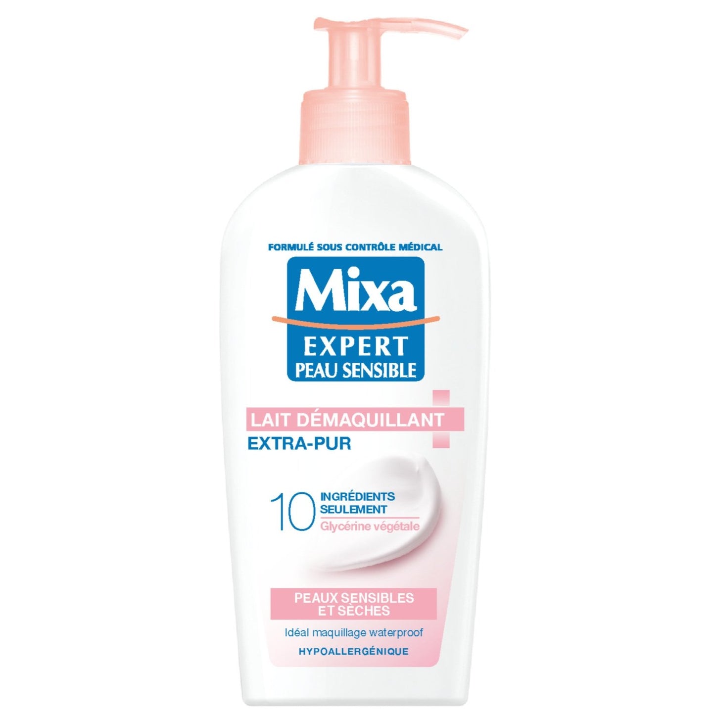 Lait Démaquillant Antidessèchement Peau Sensible MIXA